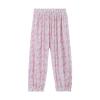 Toddler Kids Baby Girls Long Bloomers Soft Cotton Harem Pants Summer Dress Ice Silk Loose Thin Girl Little Sister Bodysuit (Red, 12-18 Months) view 1