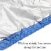11-27ft Boat Cover, Waterproof Boat Cover,Heavy Duty Boat Cover, 600D Oxford Cloth Waterproof Anti Snow Boat Cover,Blue-13FT view 3