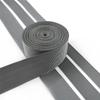 Nylon Webbing Strap, Black/Grey Heavy Tape for Bags, Cargo/Luggage Strapping, Outdoor Climbing view 4