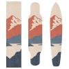 STAYTOP Mountain Landscape Skateboard Grip Tape Sheet,Non Slip Waterproof Sandpaper Scooter Grip Tape Longboard Griptape 33.1x9.1inch view 1