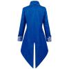 Dgoopd Men's Steampunk Vintage Tailcoat Jacket Victorian Gothic Jacket Frock Coat Uniform Vampire Renaissance Medieval Costume Renaissance Gothic Tailcoat view 3