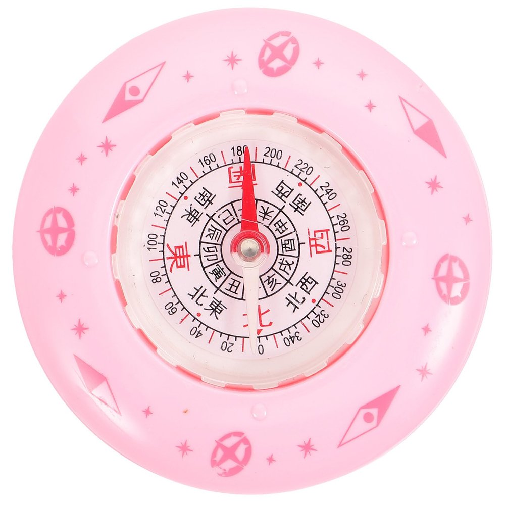 Toddmomy Outdoor Portable Compass Hiking Compass for Climbing and Navigation and Easy to Read for Outdoor Activities and Science Experiments Random