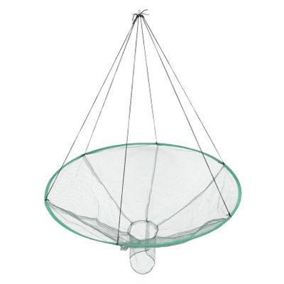 SUNMME 1pc Fishing Net Floating Bait Bucket Bag Fish Catching Net Shrimp Fishing Net Collapsible Bait Net Lobster Fishing Net Fishing Nets Foldable Bait Fishing Fishing Net Handmade Bait