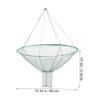 SUNMME 1pc Fishing Net Floating Bait Bucket Bag Fish Catching Net Shrimp Fishing Net Collapsible Bait Net Lobster Fishing Net Fishing Nets Foldable Bait Fishing Fishing Net Handmade Bait view 3