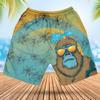 Bigfoot Men's Swim Trunks - Aloha Summer Hawaiian Shorts for Men, Men's Summer Bathing Shorts Set 37 Size Size 3XL view 3