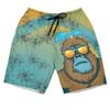 Bigfoot Men's Swim Trunks - Aloha Summer Hawaiian Shorts for Men, Men's Summer Bathing Shorts Set 37 Size Size L view 1