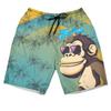 Cool Bigfoot Men's Swim Trunks - Aloha Summer Hawaiian Shorts for Men, Men's Summer Bathing Shorts Set 37 Size Size XL view 1