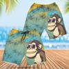 Cool Bigfoot Men's Swim Trunks - Aloha Summer Hawaiian Shorts for Men, Men's Summer Bathing Shorts Set 37 Size Size XL view 2
