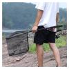 SUNMME Foldable and Retractable Fishing net Fishing Net Folding Fishing Net Telescopic Fishing Landing Net Scoop with Handle Fishing Tools 70/95/120cm Easy to Carry and Storage view 3