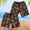 Bigfoot Men's Swim Trunks - Orange Sunset Hawaiian Shorts for Men, Men's Summer Bathing Shorts Set 37 Size Size XL view 2
