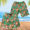 Bigfoot Men's Swim Trunks - Love Pizza Hawaiian Shorts for Men, Men's Summer Bathing Shorts Set 37 Size Size L view 2