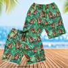 228CLOSET Bigfoot Men's Swim Trunks - Carrying Hotdog Hawaiian Shorts for Men, Men's Summer Bathing Shorts Set 37 Size Size 3XL view 2