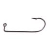 100 3/0 Eagle Claw 570BP Black Platinum Jig Hooks for Jig Molds view 1