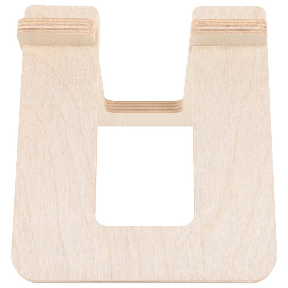 BESPORTBLE Portable Wooden Scooter Stand for Bike Lightweight Easy to Use Space-saving Design for Home Garage Office for Boys and Girls and Scooters