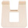 BESPORTBLE Portable Wooden Scooter Stand for Bike Lightweight Easy to Use Space-saving Design for Home Garage Office for Boys and Girls and Scooters view 1