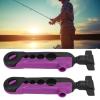 Keenso 2PCS Mini Line Spooler, Portable Adjustable Fishing Line Spooler Fishing Machine Mini Bobbin Reel Accessories (Black ) view 3
