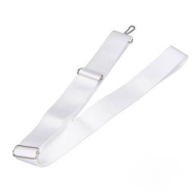 Tennis Net Center Strap, Adjustable Height Tennis Net Straps Stainless Steel Buckle White for Tennis Equipment