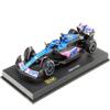 Bburago - Charles Ocon Formula 1 Alpine 2023 with Helmet - 1:43 Vehicle Reproduction - Racing Collection - Collectable Children's Toy from 3 Years - 38073O view 1