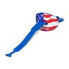 Battle Sports Speed Football Mouthguard with Strap - Oxygen Football Mouthguard Superior Airflow & Better Performance, Maximum Breathability - USA Flag/Red, White, Blue view 1