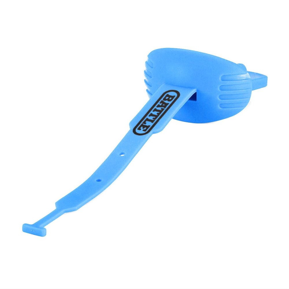 Battle Sports Speed Football Mouthguard with Strap - Oxygen Football Mouthguard Superior Airflow & Better Performance, Maximum Breathability - Columbia Blue