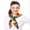 CBC Crown Halloween Theme Scarf Pumpkin Pattern Halloween Theme Scarf (Black - Pumpkin Patch - 35" x 35") view 2