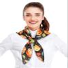 CBC Crown Halloween Theme Scarf Pumpkin Pattern Halloween Theme Scarf (Black - Pumpkin Patch - 35" x 35") view 3