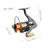 BESPORTBLE Fishing Reel for and Freshwater Ultra-Thin Lightweight Design Comfortable Storage for Anglers and Fishing Enthusiasts view 4