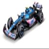 Bburago 1:43 Race BWT Alpine F1 Team A523 (2023) w/Driver view 1