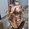 VintiquE Antique Marine Mini Diving Helmet Replica Mark Us Navy Nautical Copper Finish 6 inches view 2