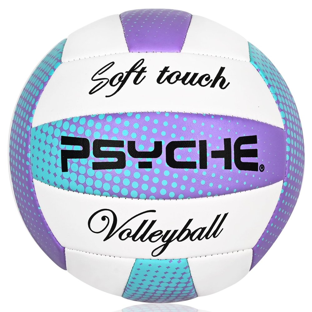 Wisdom Leaves Volleyball,Soft Volleyball Ball for Indoor Outdoor Beach Park Games Play and Training (Official Size 5)