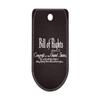 NDZ Performance Magazine Base Plate with Finger Extension for Sig P365 .380 ACP  Bill of Rights Script Text  Black  Anodized Aluminum  Made in USA view 1