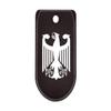 NDZ Performance Magazine Base Plate with Finger Extension for Sig P365 .380 ACP  German Coat of Arms Federal Eagle  Black  Anodized Aluminum  Made in USA view 1