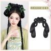 Hanfu Cosplay Wigs Women Black Anime Ancient Chinese Hanfu Wigs Headgear Accessories Hanfu Long Straight Wigs Black Wig Headband (Color : Little Dragon Turtle) view 3