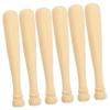 Wooden Mini Baseball Bats 20 Unpainted Craft Projects for Boys and Girls Baseball Bat Toys Wood Crafts Supplies view 1
