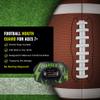DAMAGE CONTROL Youth Football Mouth Guard Breathable No Boil Mouthpiece, Protects Lips & Teeth, Works with Braces, Includes Helmet Strap Sports Gear & Accessories (Charged Up) view 4