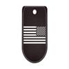 NDZ Performance Magazine Base Plate with Finger Extension for Sig P365 .380 ACP  US Battle Flag  Black  Anodized Aluminum  Made in USA view 1