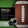 DAMAGE CONTROL Youth Football Mouth Guard  Breathable No Boil Mouthpiece, Protects Lips & Teeth, Works with Braces, Includes Helmet Strap  Sports Gear & Accessories (Unstoppable) view 4
