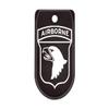 NDZ Performance Magazine Base Plate with Finger Extension for Sig P365 .380 ACP  US Army 101st Airborne Division  Black  Anodized Aluminum  Made in USA view 1