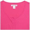 Happy Nation Fitted Ribbed Cardigan, Deep Fuchsia, XL+ view 2