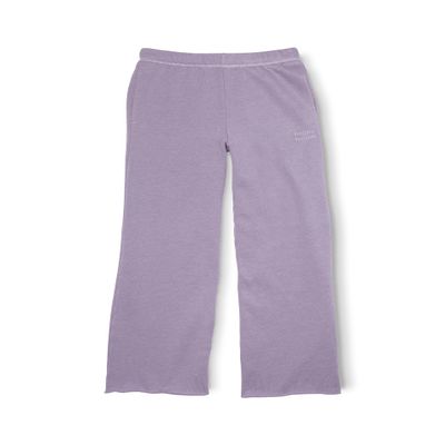 Happy Nation Wide Leg Sweatpants, Frosty Purple, XL