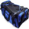 Martial Arts Taekwondo MMA Sparring gear Equipment Bag (Blue with Chest Guard Holder) view 1