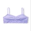 Happy Nation Lace Longline Bralette, Pure Purple, Large view 1