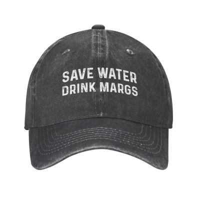 Beafoliya Funny Hat Save Water Drink Margs Hat for Women Dad Hat Funny Hats Black