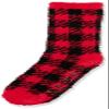Happy Nation Marshmallow Socks, 2 Pack, Holiday Doodle, L/XL view 3