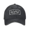 Beafoliya Funny Hat God is Greater Than The Highs and Lows Cap for Women Baseball Hat with Design Cap Black view 1