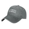 Beafoliya Funny Hat Save Water Drink Margs Hat Women Baseball Caps Graphic Caps Gray view 2
