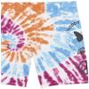 Happy Nation Cotton Biker Shorts, Multicolor Tie Dye, Medium view 2