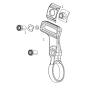 SRAM POD AXS BRIDGE CLAMP RGHT RIGHT BRIDGE CLAMP WASHER O-RING TWIST LOCKS NUT 2 TORX T25 view 2