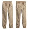 2-Pack Boy's Slim Fitting Cotton Stretch Classic Twill Joggers view 1