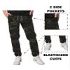 2-Pack Boy's Slim Fitting Cotton Stretch Classic Twill Joggers view 3